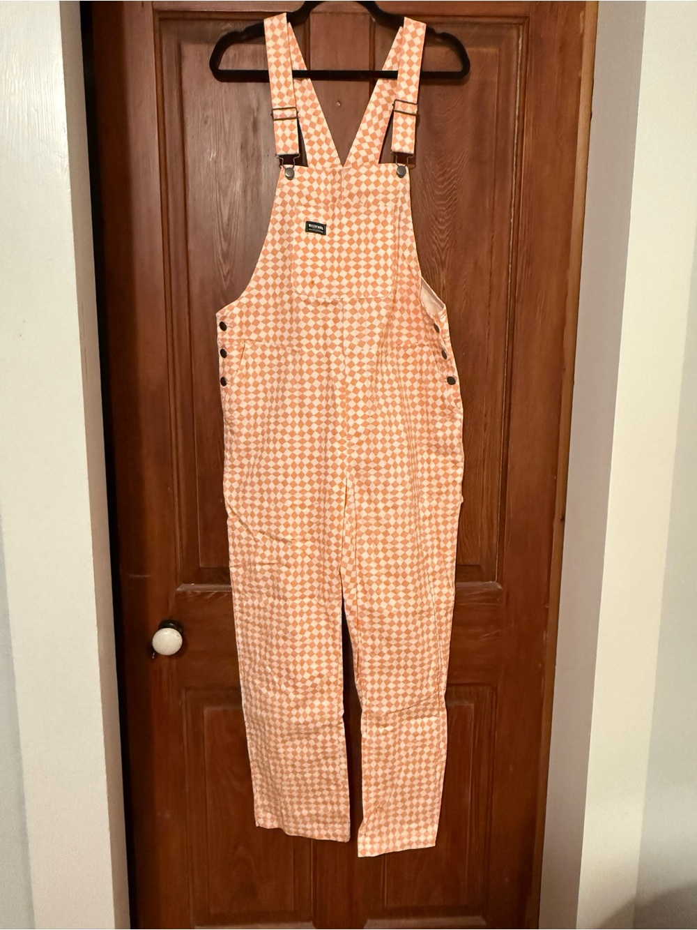 Wildfang - The Essential Overall in wavy checker